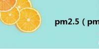 pm2.5（pm）