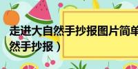 走进大自然手抄报图片简单又漂亮（走进大自然手抄报）