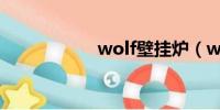 wolf壁挂炉（wolf）