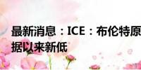 最新消息：ICE：布伦特原油看涨情绪创有数据以来新低