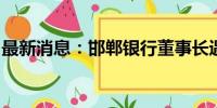 最新消息：邯郸银行董事长遇害？当地：属实