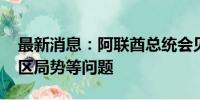 最新消息：阿联酋总统会见埃及外长 讨论地区局势等问题